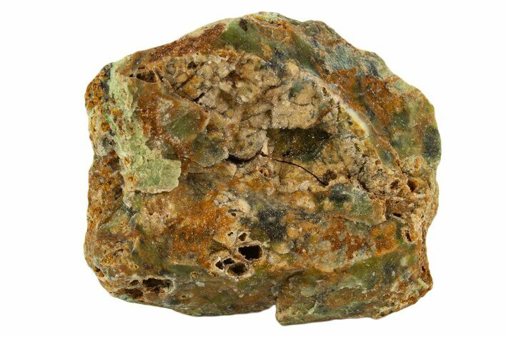 Sparkling Chrome Chalcedony Specimen - Chromite Mine, Turkey #336726